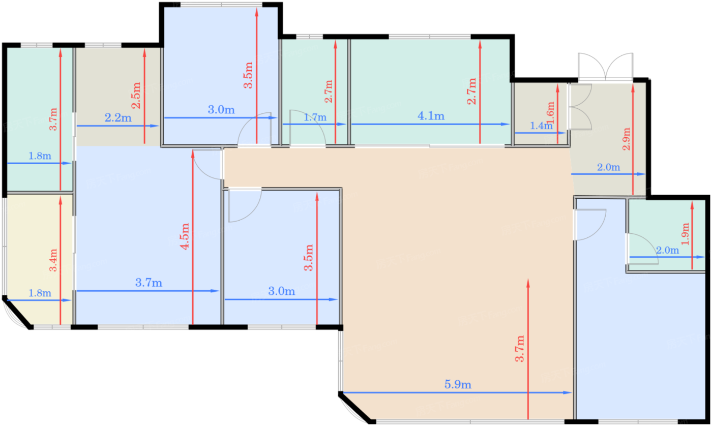 越级新规143㎡ B1户型