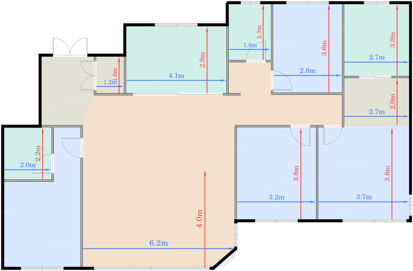 越级新规143㎡ B2户型