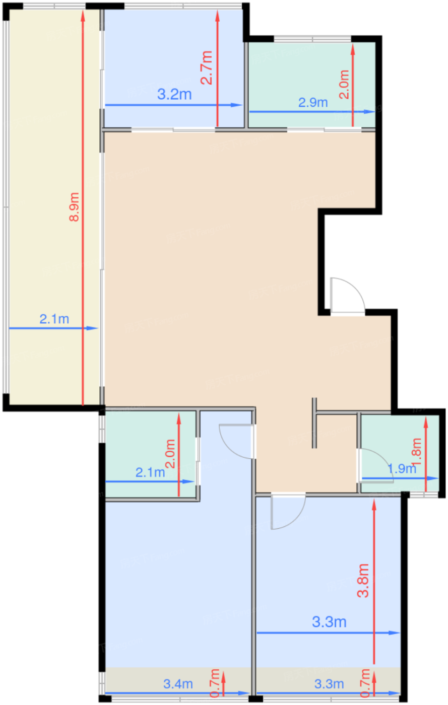 岚山113平米观山洋房