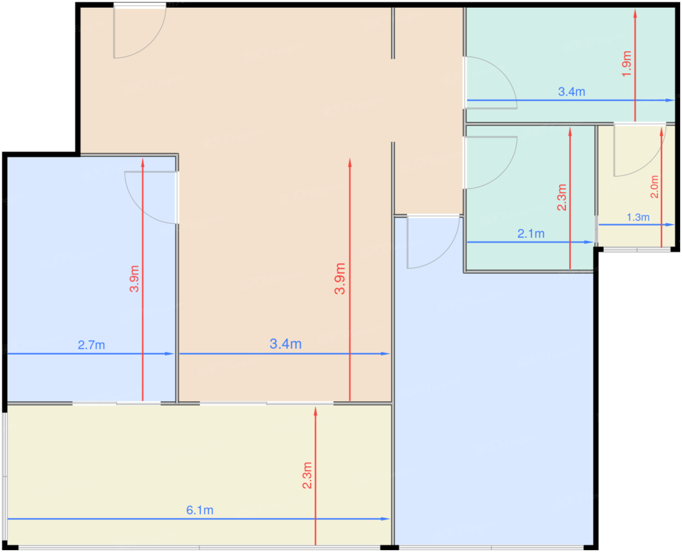 云山72平米观山洋房