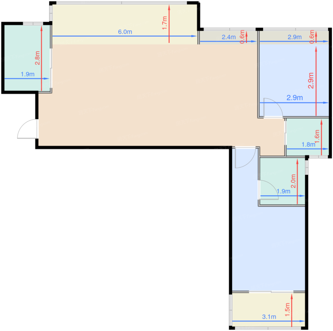 闲山90平米观山洋房