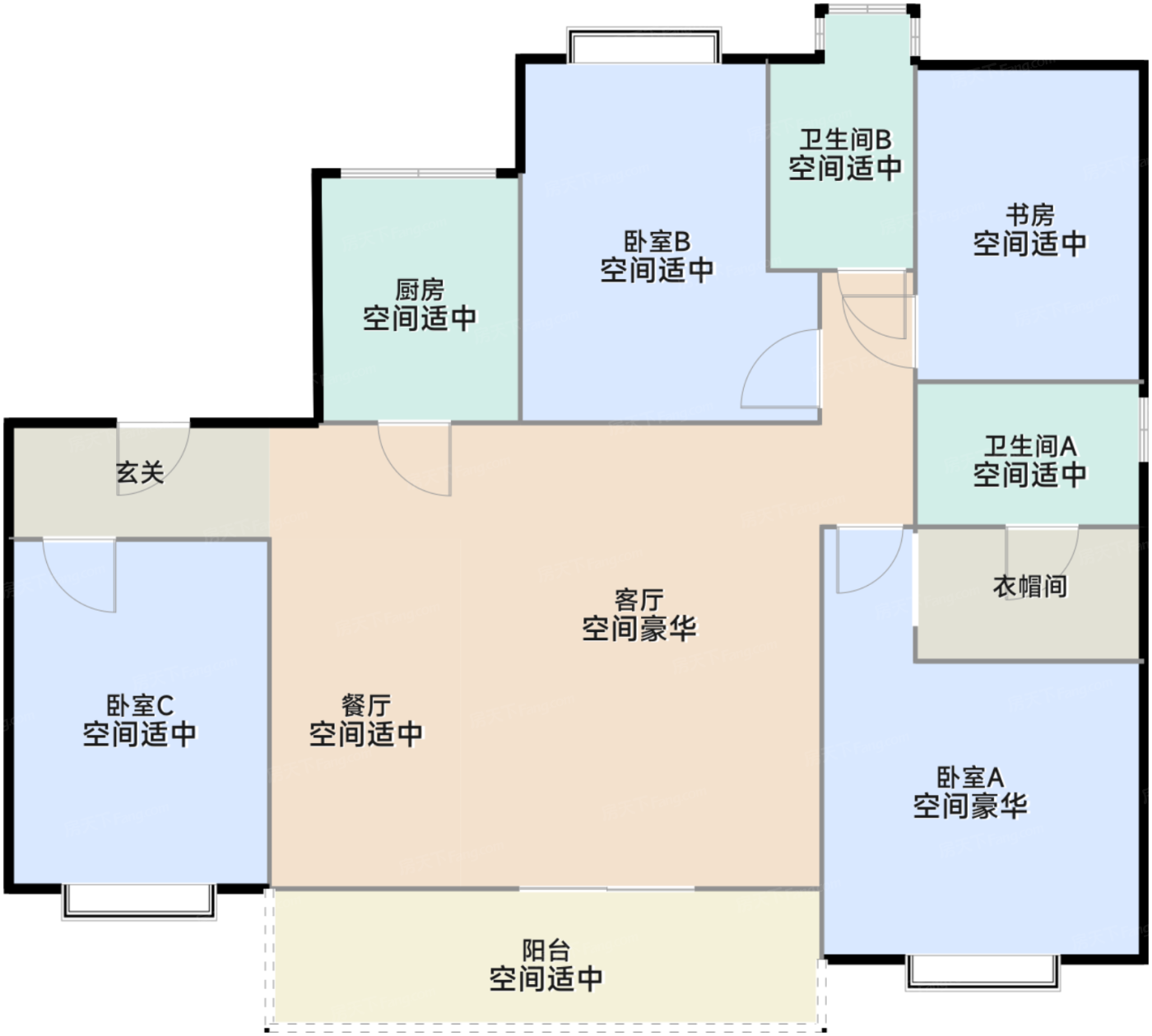 139㎡户型
