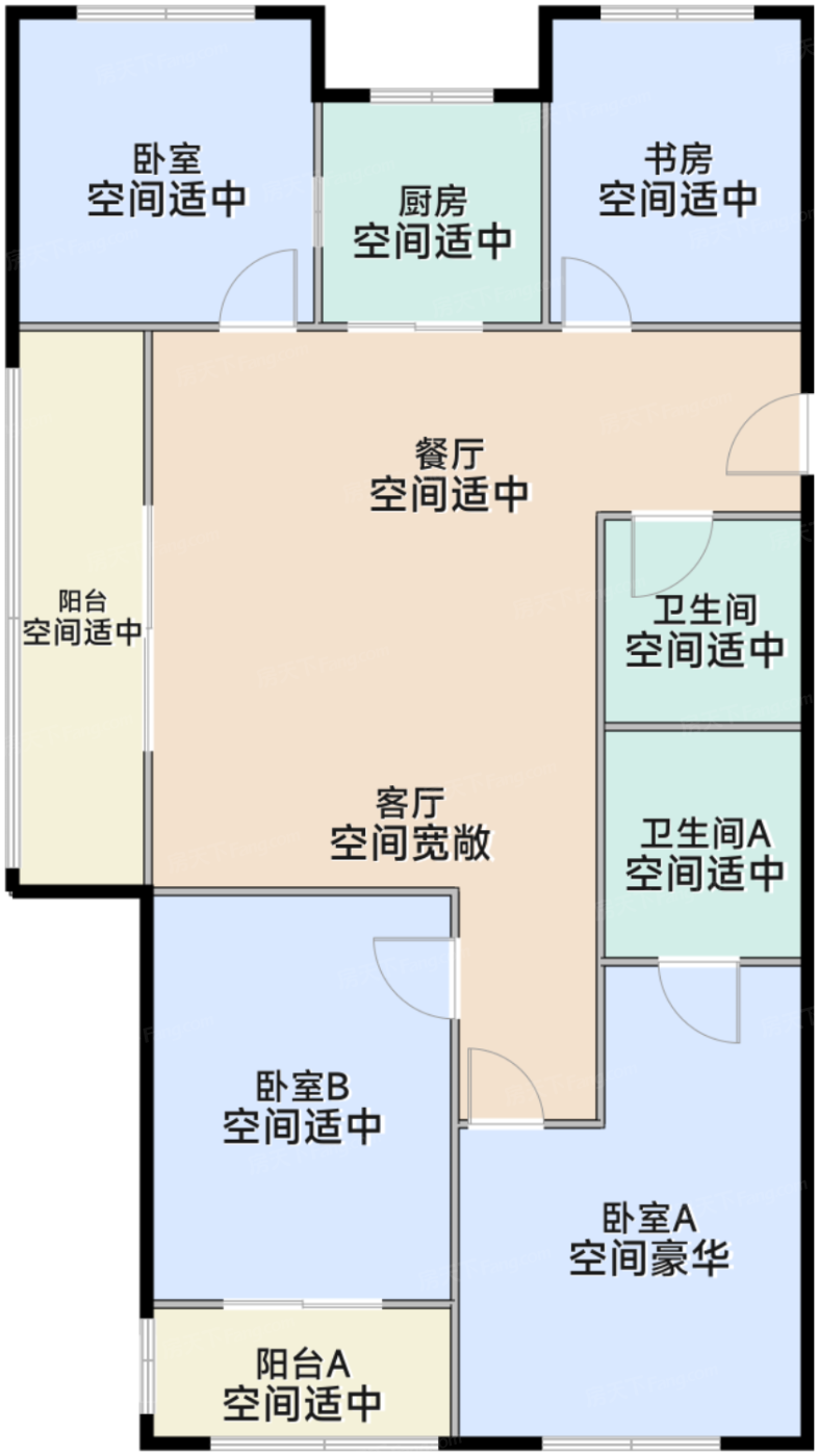 滨水高层G6户型