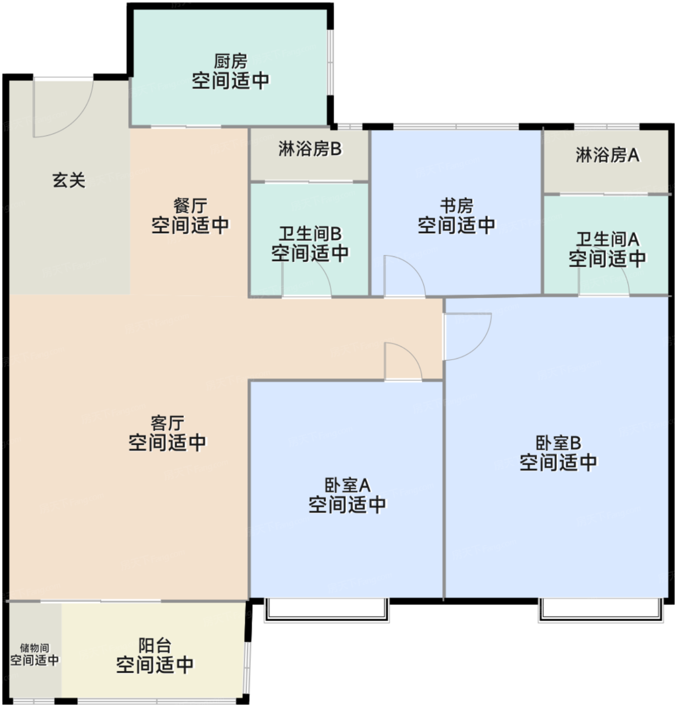 D户型