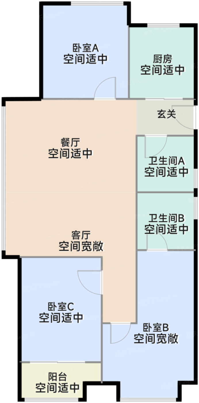 C户型