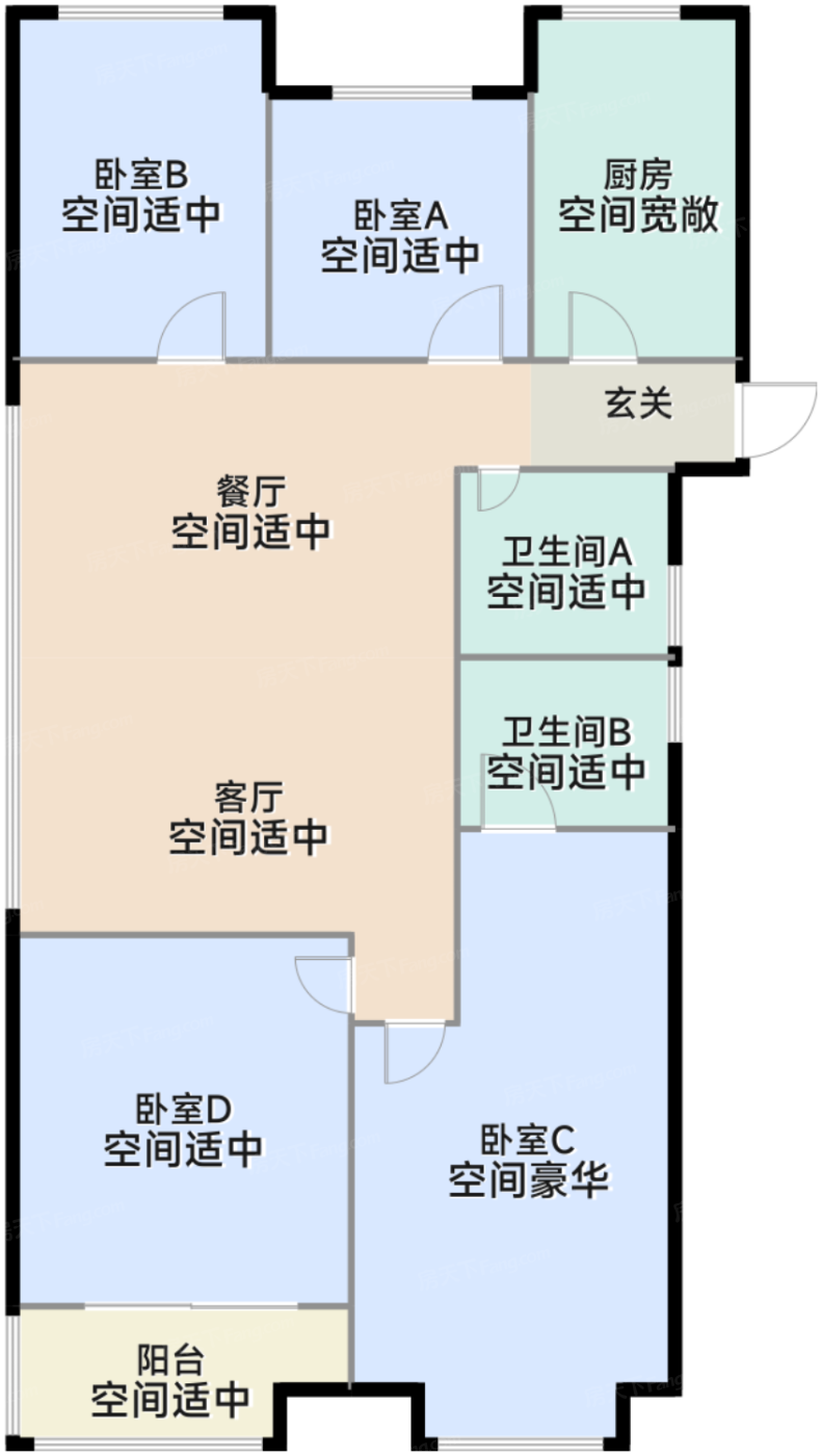 D户型