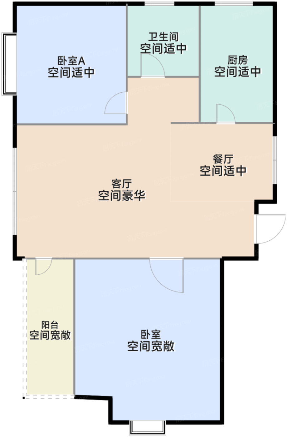77方A户型