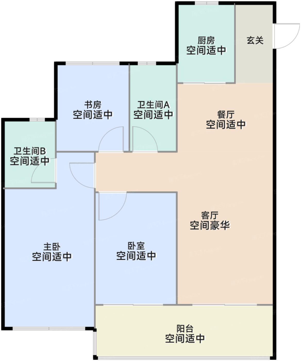 A户型100㎡