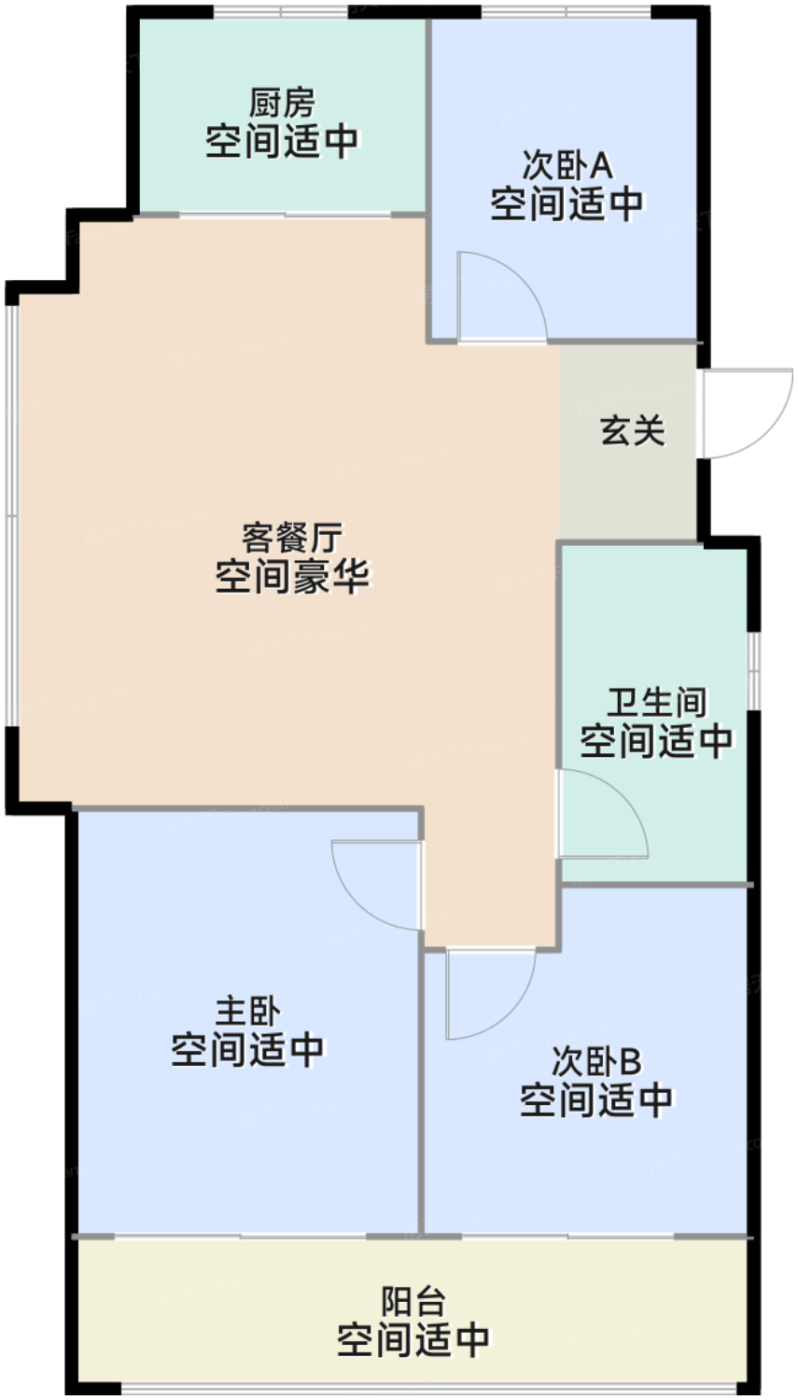 A西1户型