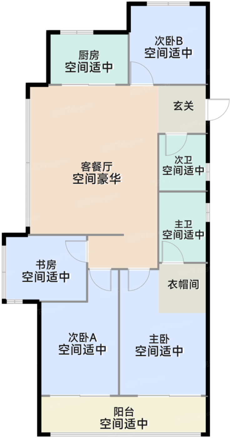 D西户型