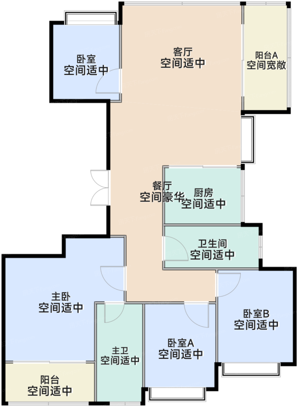 寰&middot;誉143㎡A户型