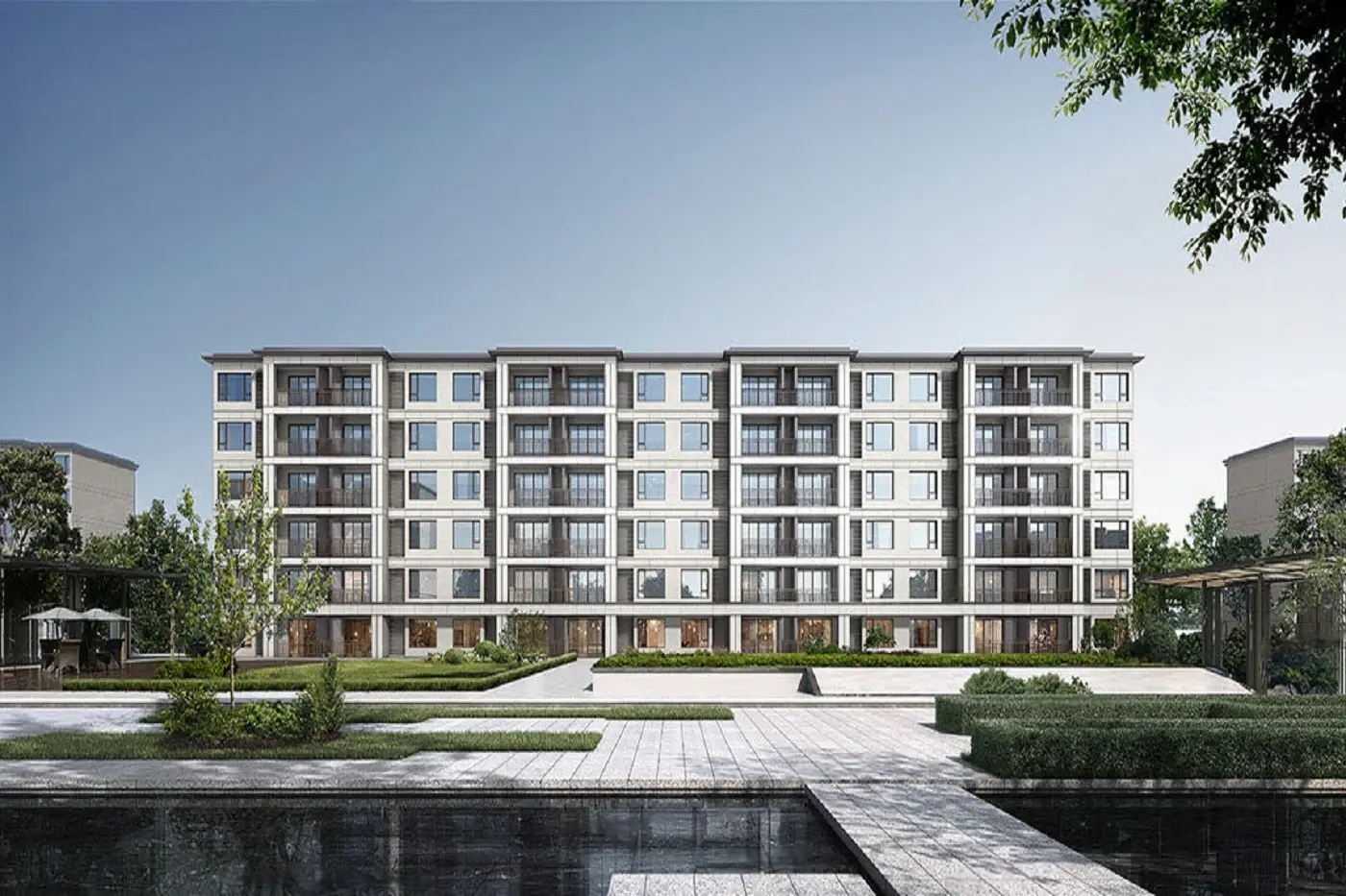 路劲象屿岛上的院子