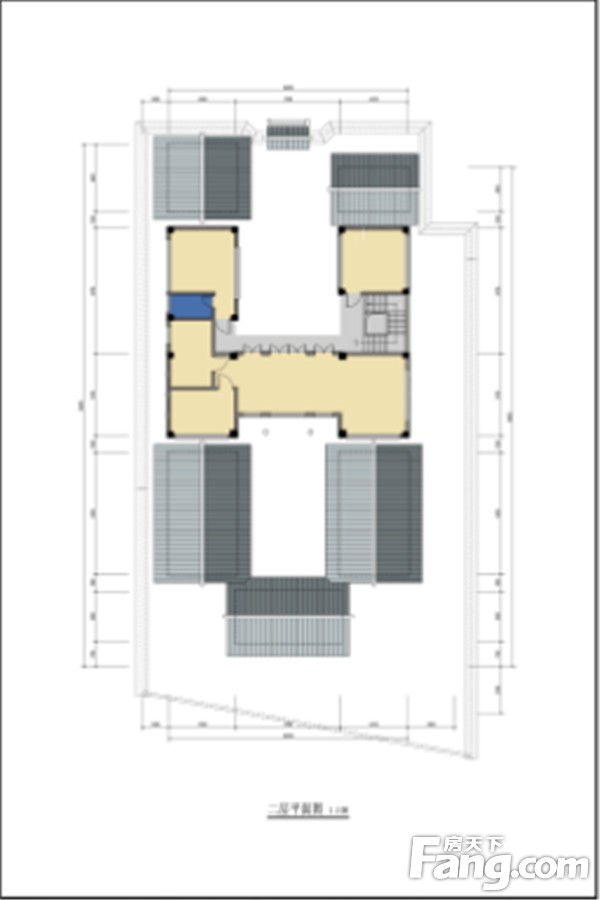 一期6号楼A2户型图