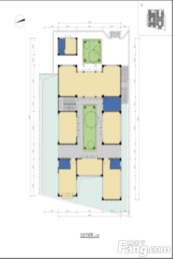 一期5号楼A1户型图