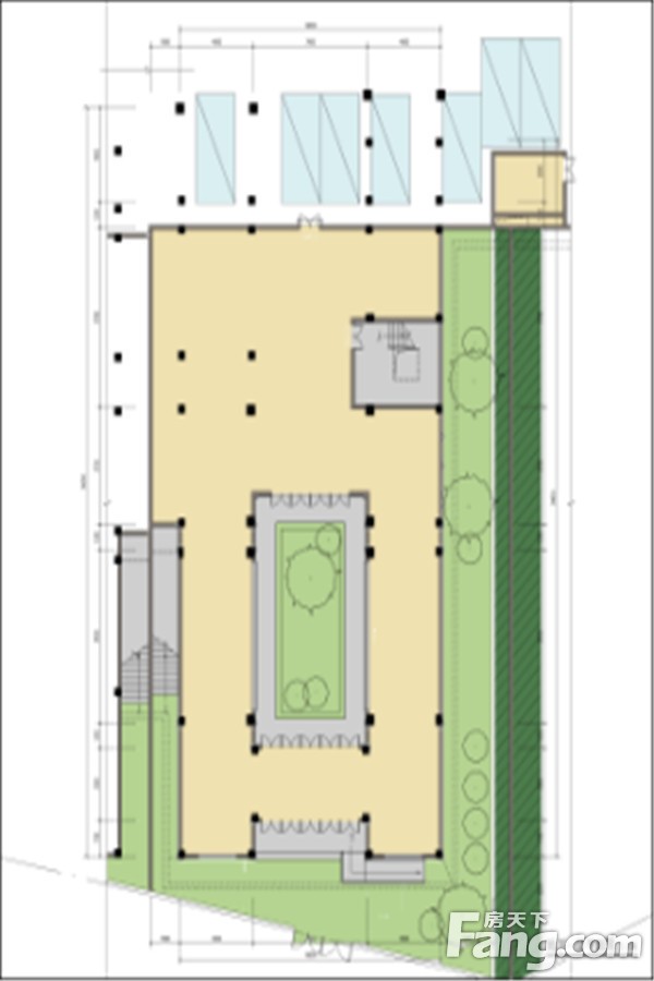 一期6号楼A2户型图