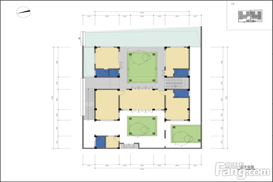 一期3号楼A5户型图