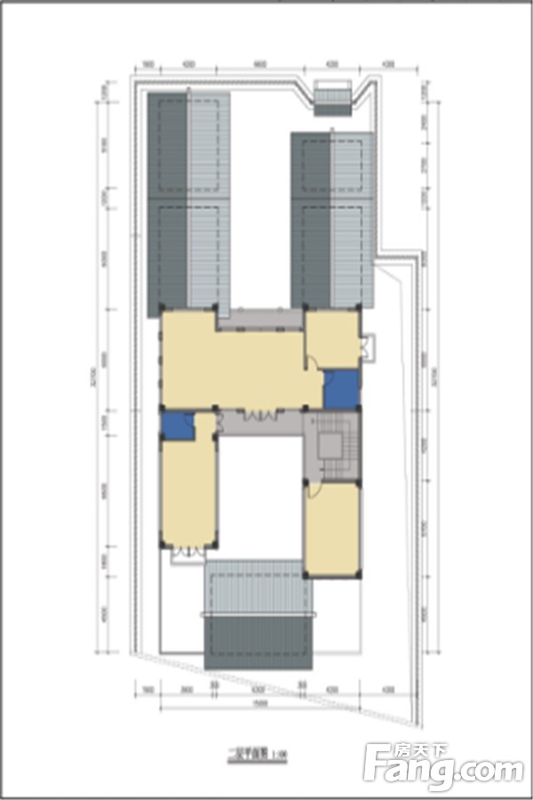 一期5号楼A2户型图