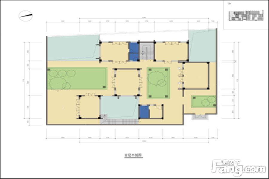 一期3号楼A1户型图