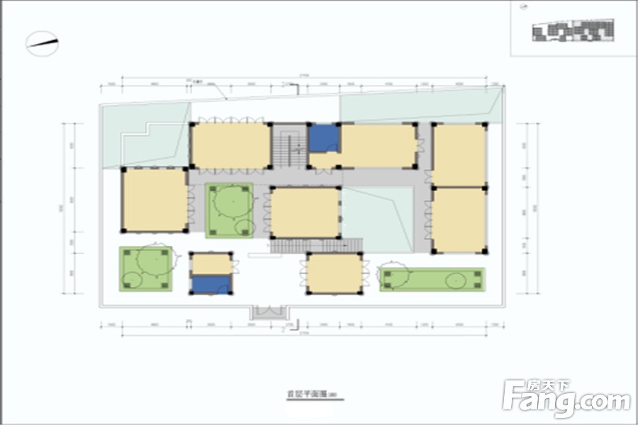 一期2号楼A2户型图