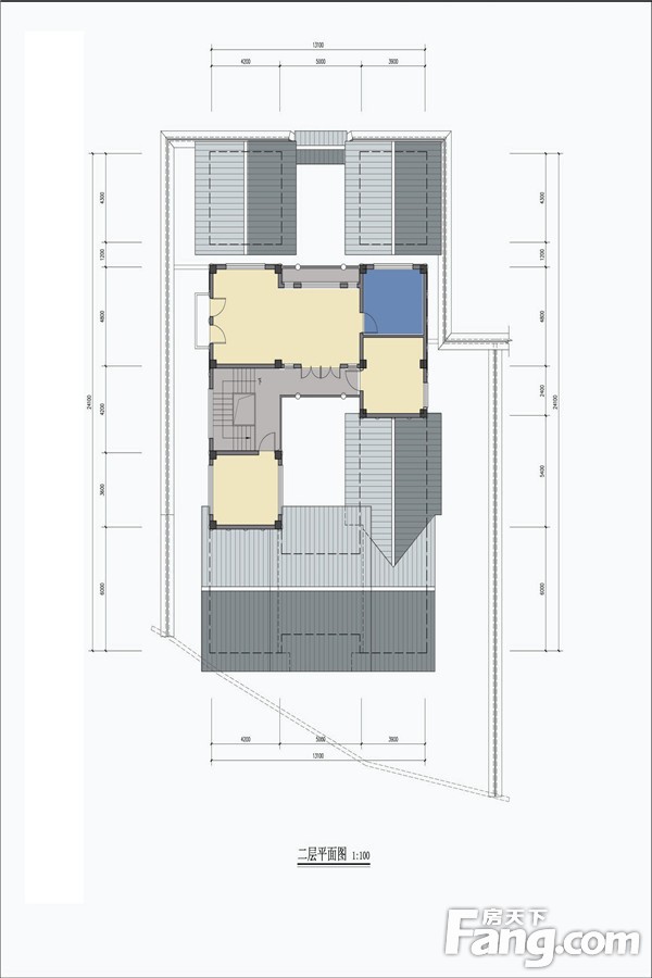 一期4号楼A2户型图