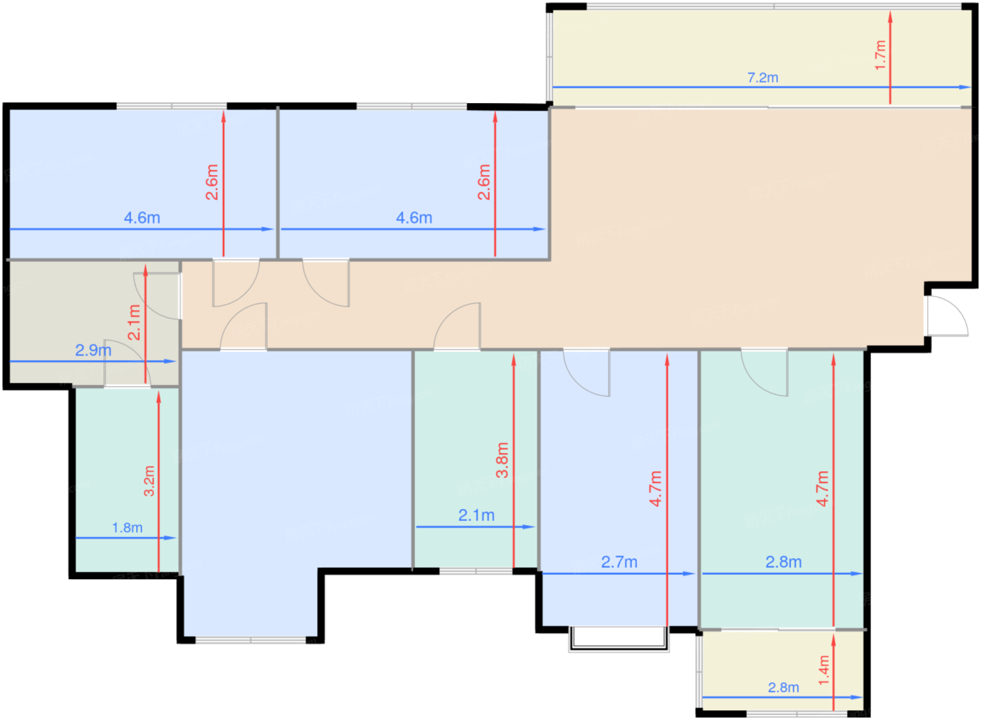 一期一批次152㎡标准层