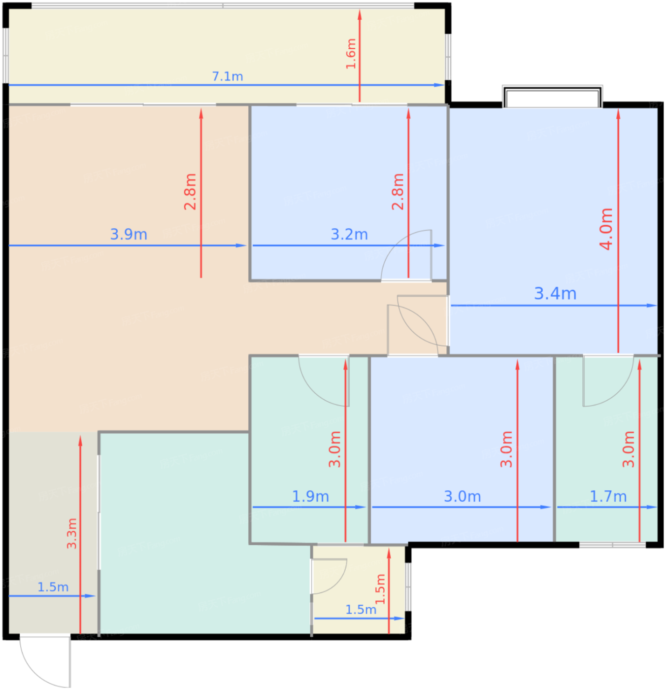 一期一批次112㎡E户型