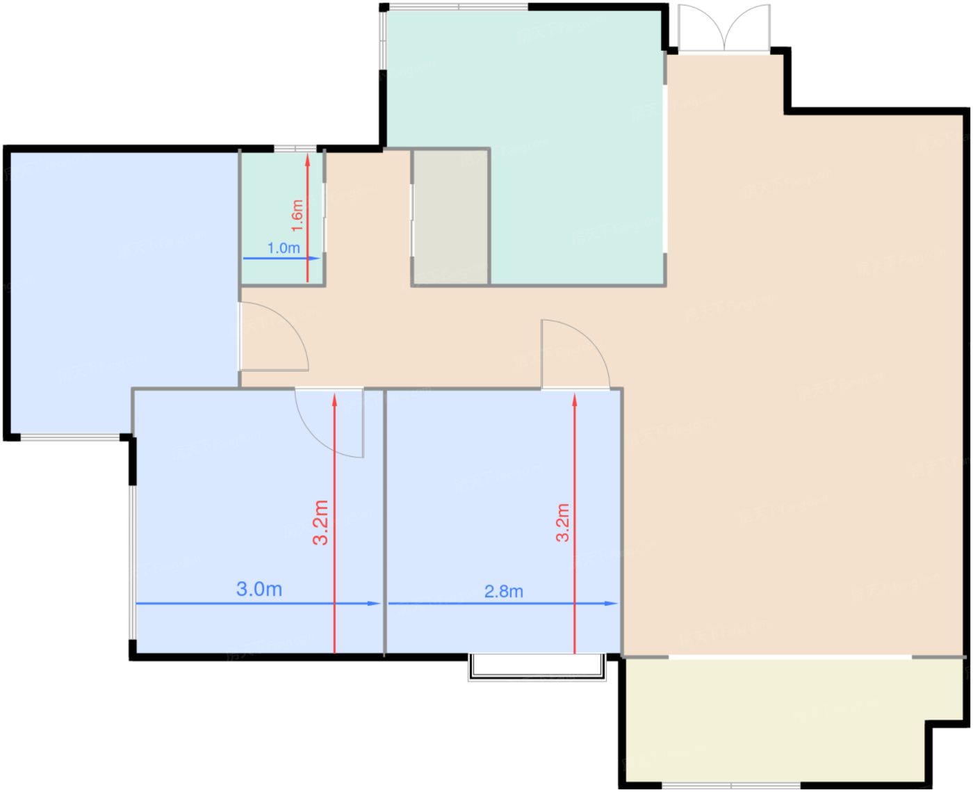 一期6、8号楼A2户型