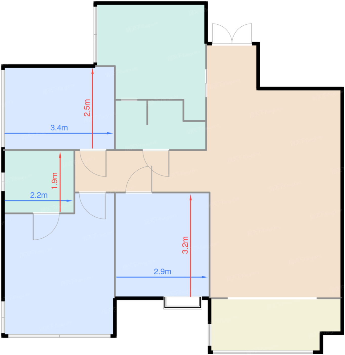 一期7号楼B2户型