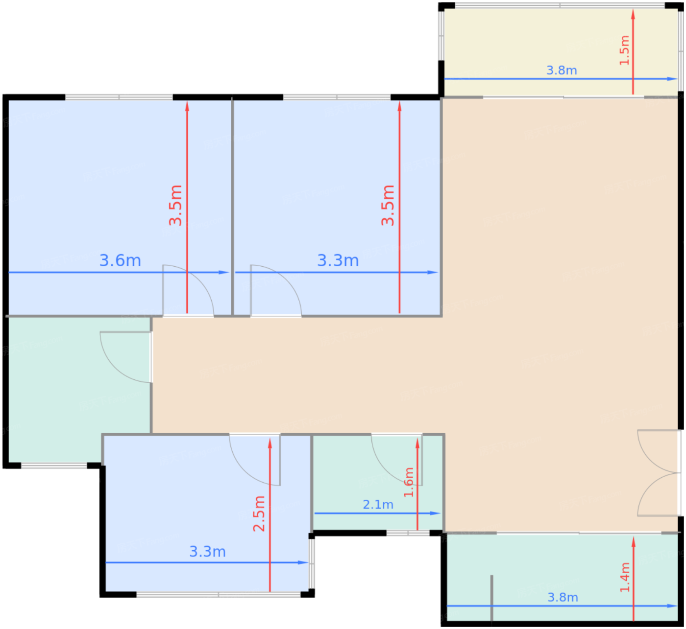 一期6、8号楼A1户型