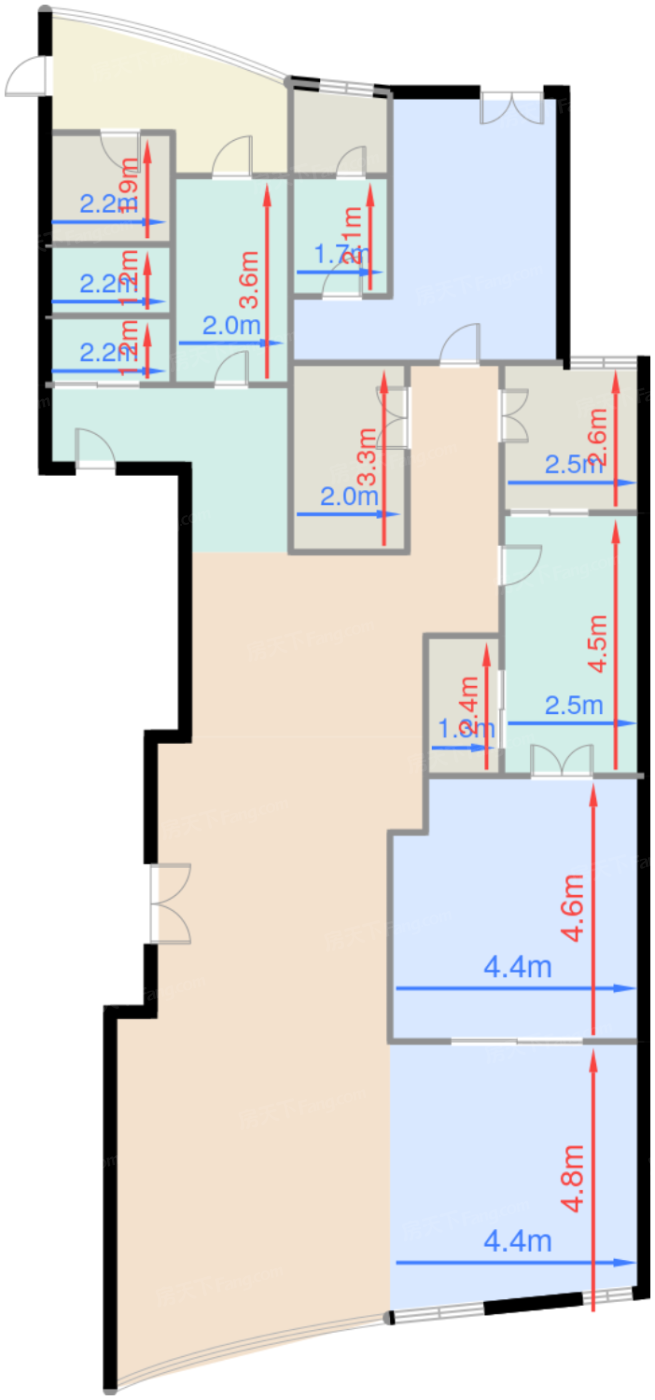 5号楼标准层A2户型