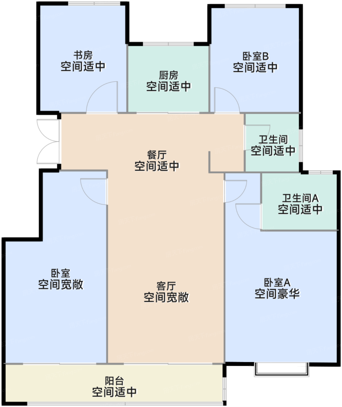 甫镜B120平米户型