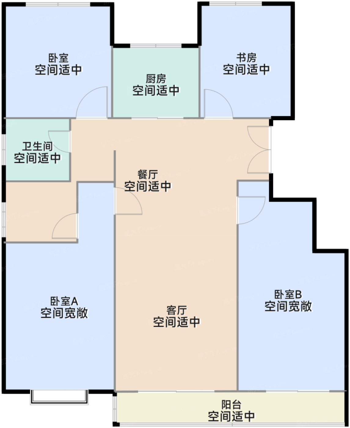 甫镜A120平米户型