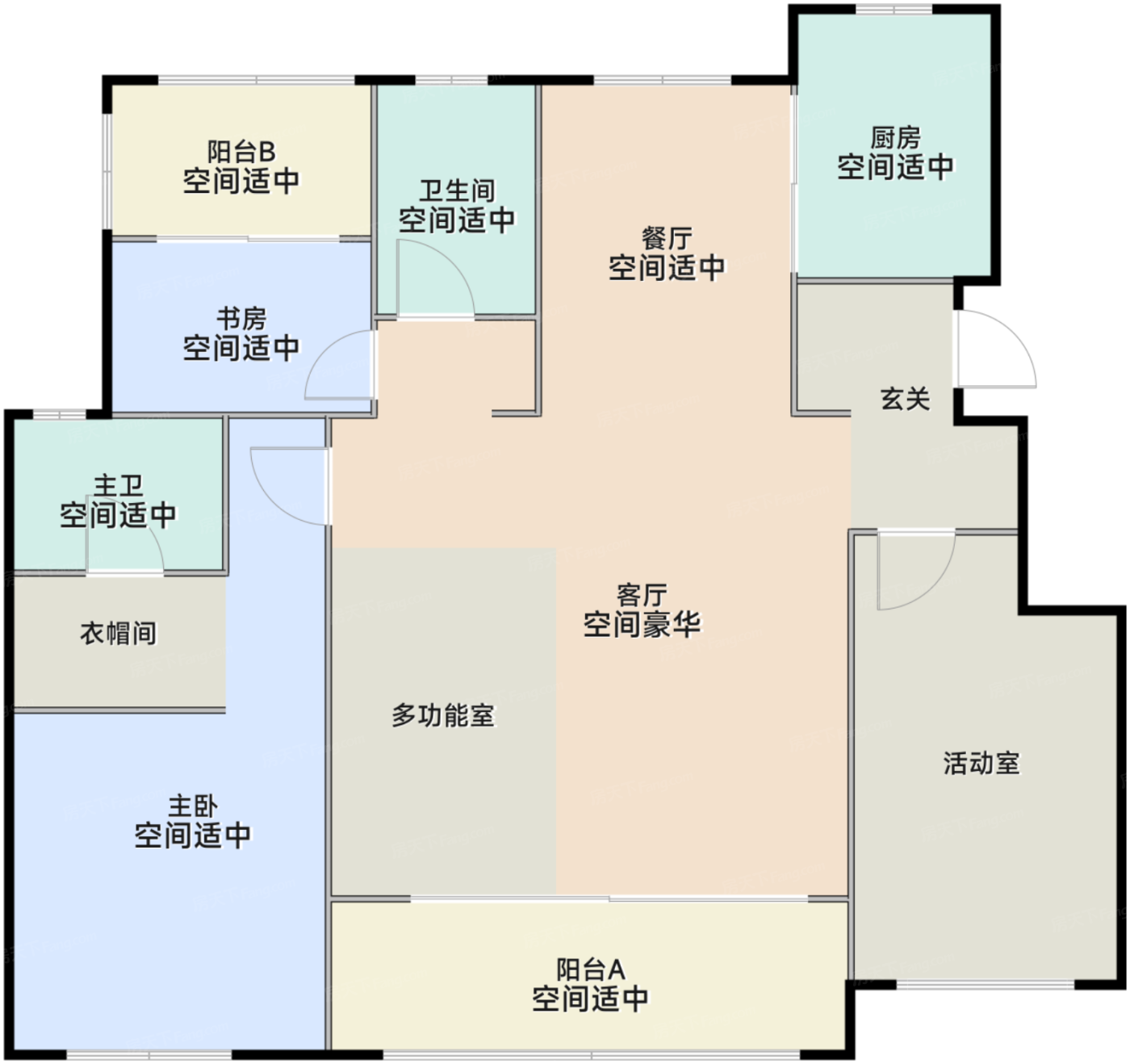 120：大雅：三房两厅两卫