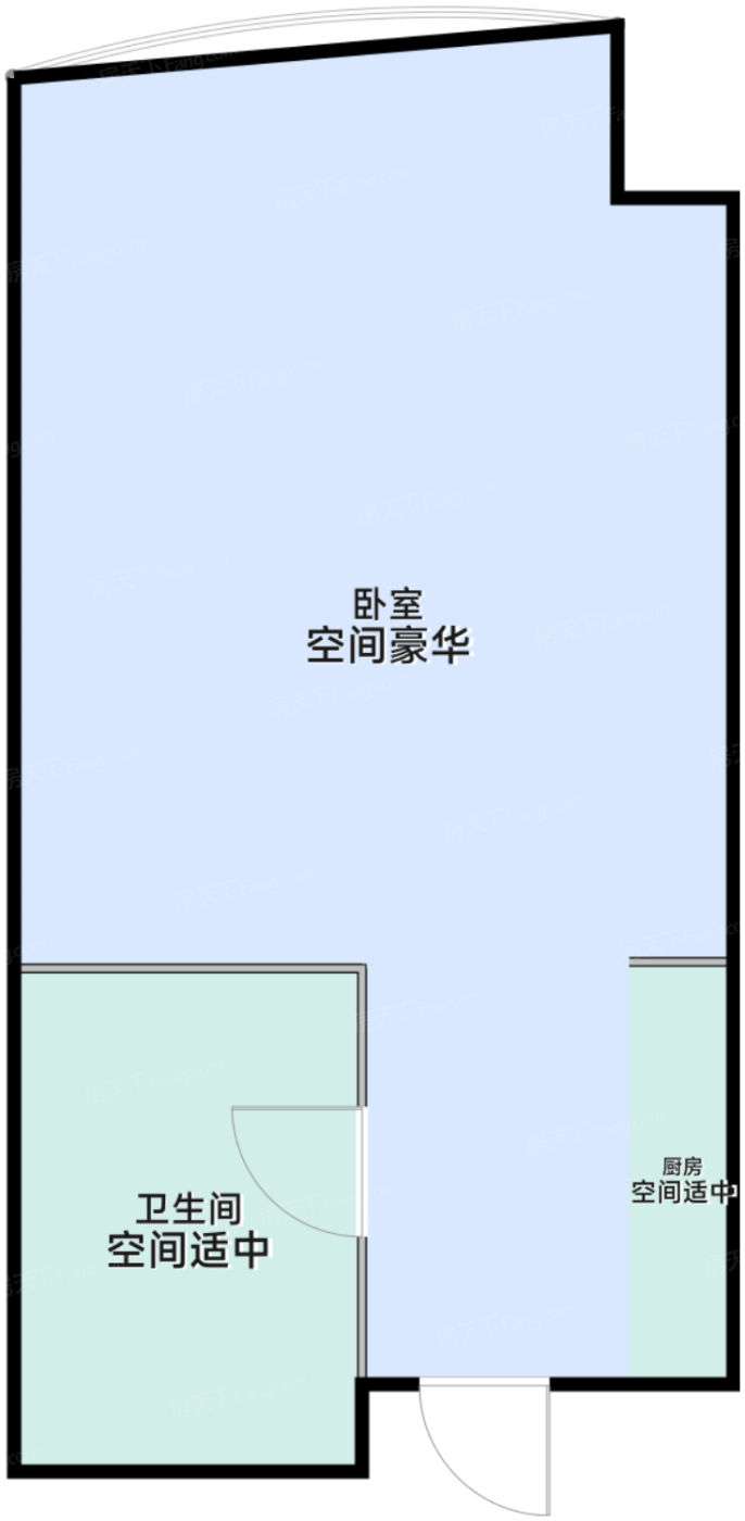 一期1#标准层C户型