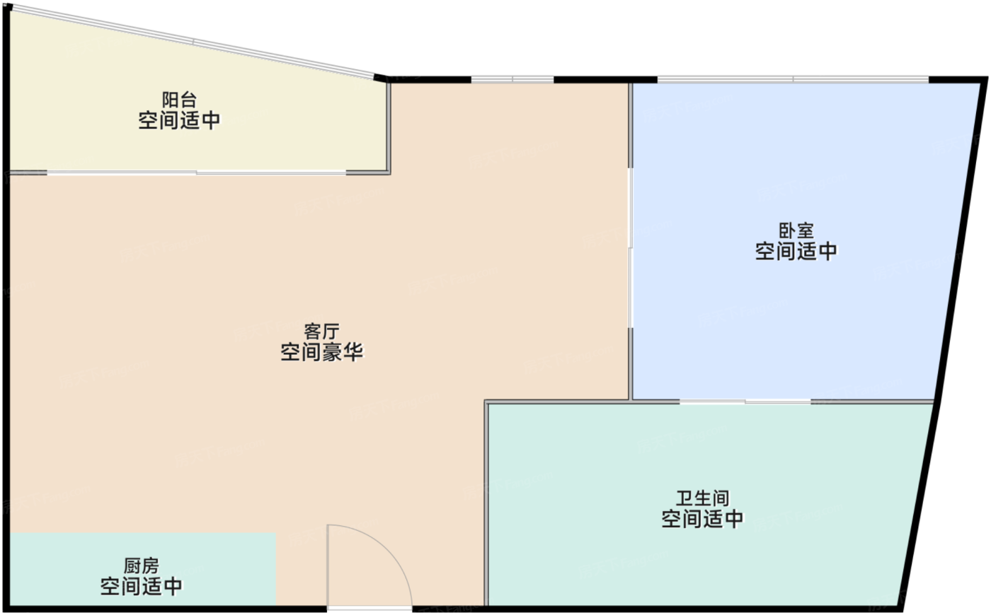 一期3#标准层G户型