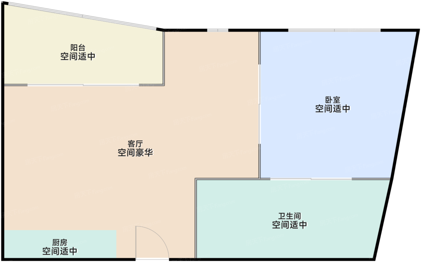一期2/5#标准层G户型