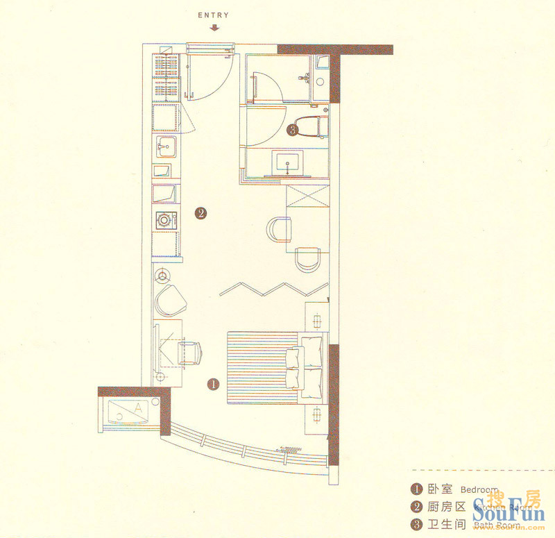 一期2/5#标准层C户型