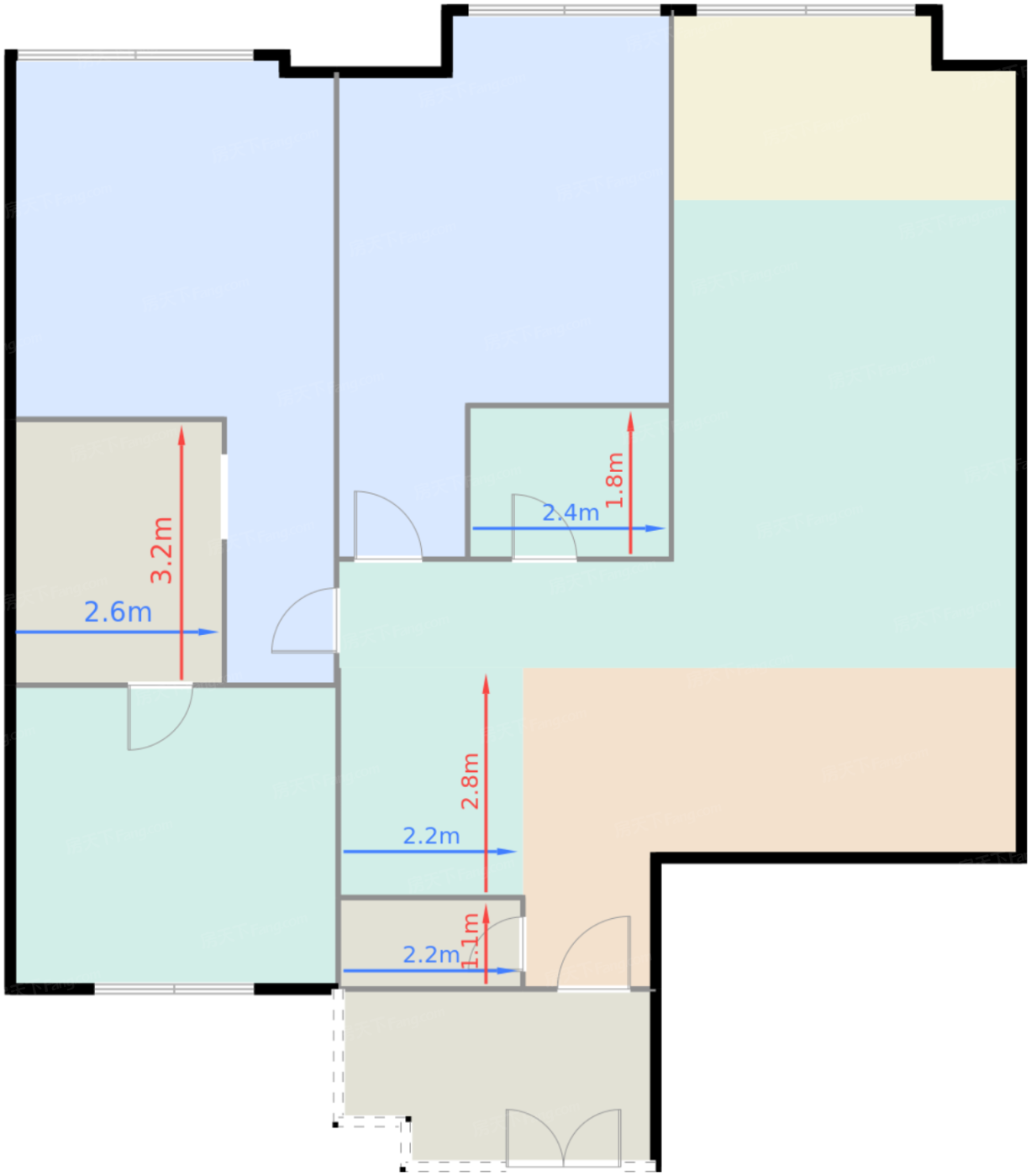 2号高区163㎡户型