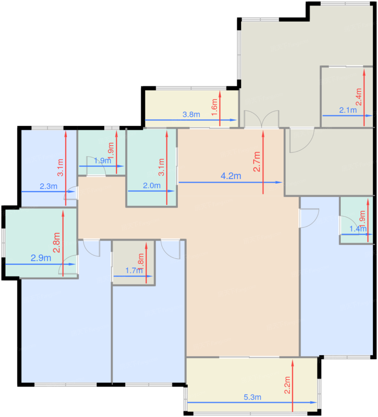 156四室两厅三卫