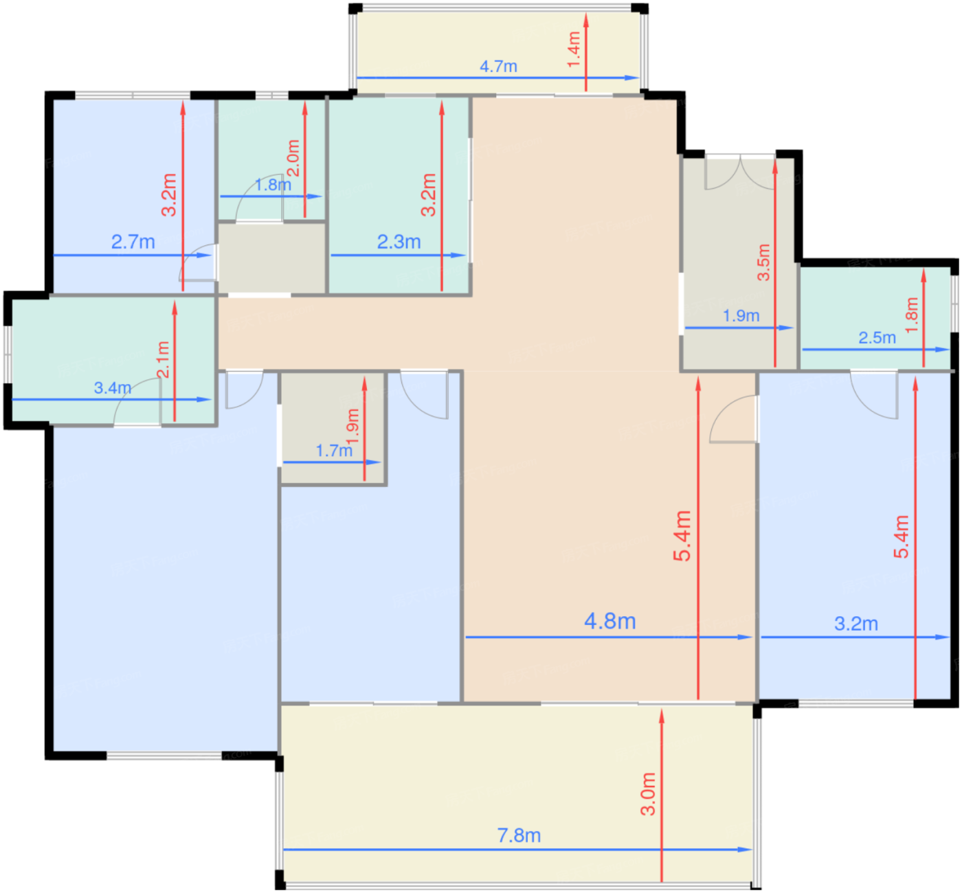179四室两厅三卫