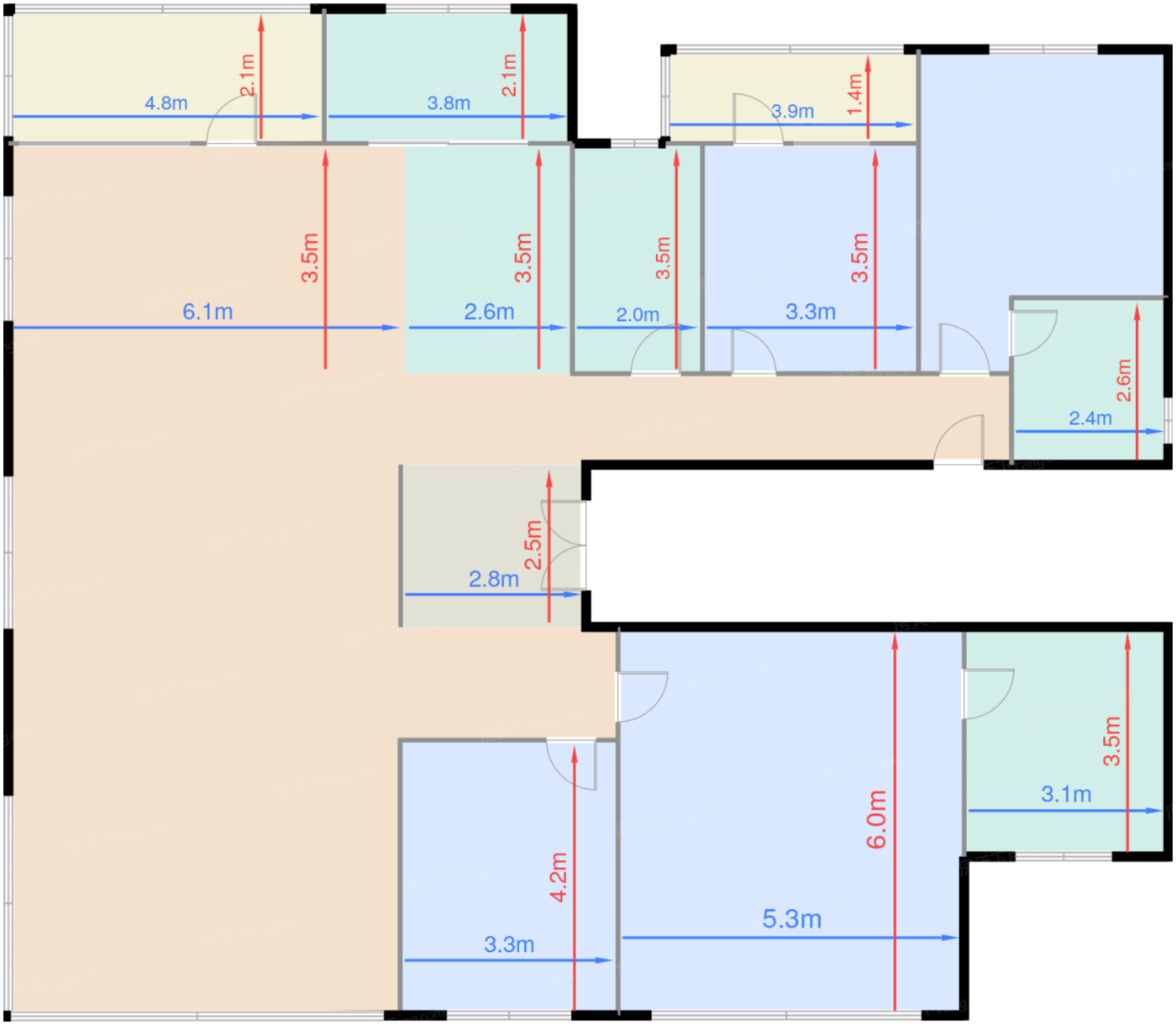 环幕瞰景大平层