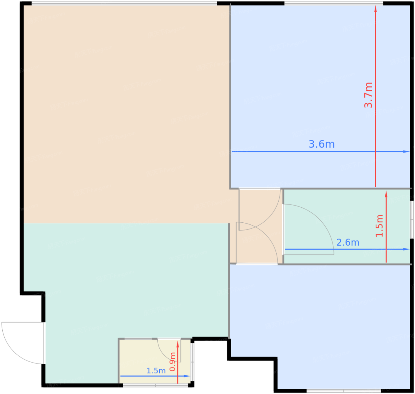4号楼H户型标准层