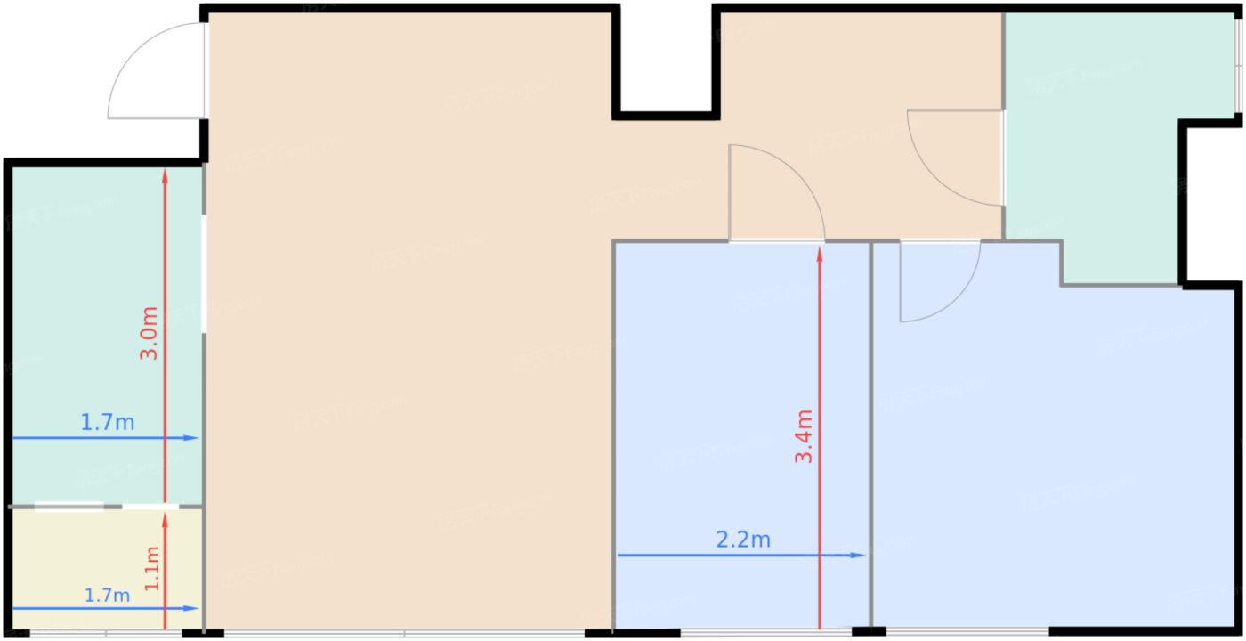 4号楼D户型标准层