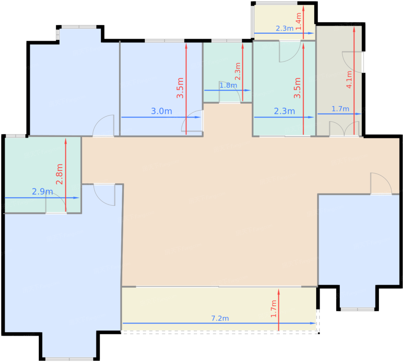 荟澜阁/荟瑞阁B3户型