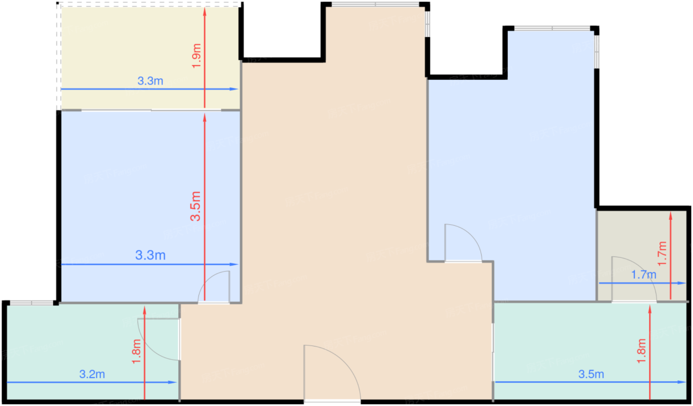 荟澜阁/荟瑞阁D2户型