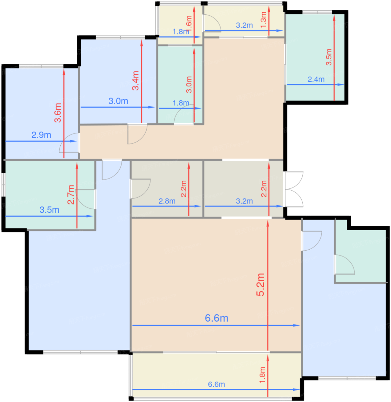 熙樾约197㎡户型