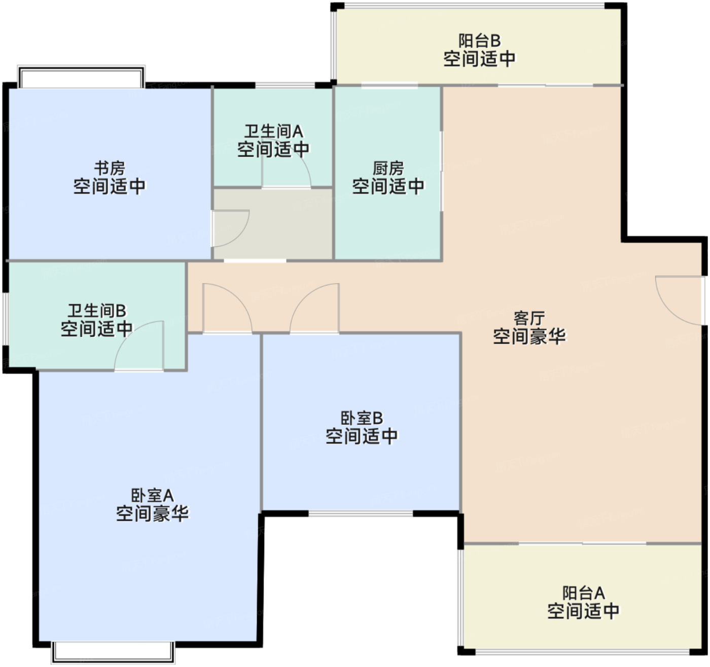 一期一批次B1户型