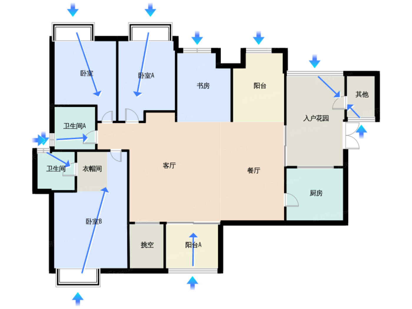 1期7栋C1型奇数层