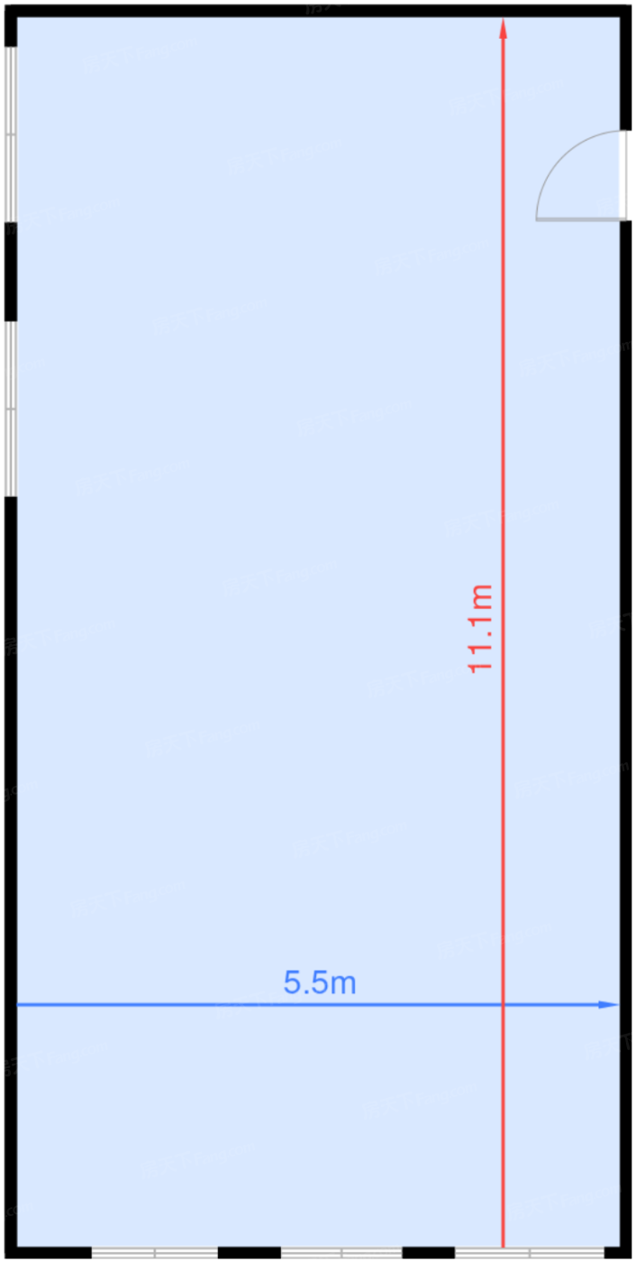 标准层85㎡户型