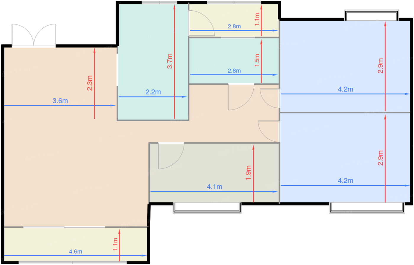 4期126、127栋7号房B3户型